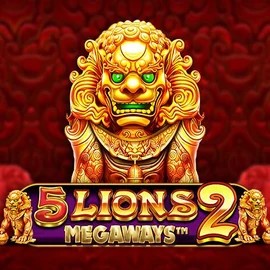 5 Lions Megaways 2 logo – Slots by Pragmatic Play at Vegasino Casino