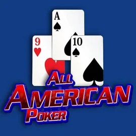 All American Poker slot icon by RTG (Reel Time Gaming), available at Vegasino Casino