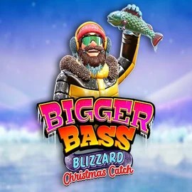 Bigger Bass Blizzard Christmas Catch logo – Slots by Pragmatic Play at Vegasino Casino