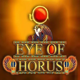 Eye of Horus slot logo by RTG (Reel Time Gaming) at Vegasino Casino