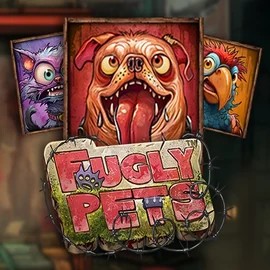 Play the Fugly Pets slot by Stakelogic on Vegasino Casino