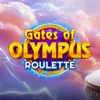 Gates of Olympus Roulette logo by Pragmatic Play Vegasino Casino