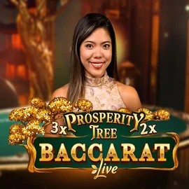 Prosperity Tree Baccarat online game logo by Evolution on vegasinocasinoo.es