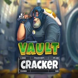 Vault Cracker logo by Red Tiger Gaming Vegasino Casino